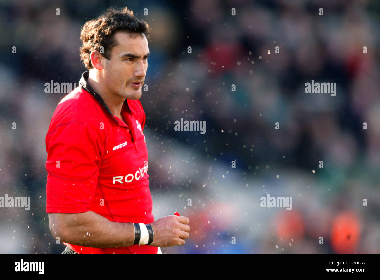 Rugby Union - le championnat RBS six Nations - Irlande / pays de Galles.Sonny Parker, pays de Galles Banque D'Images