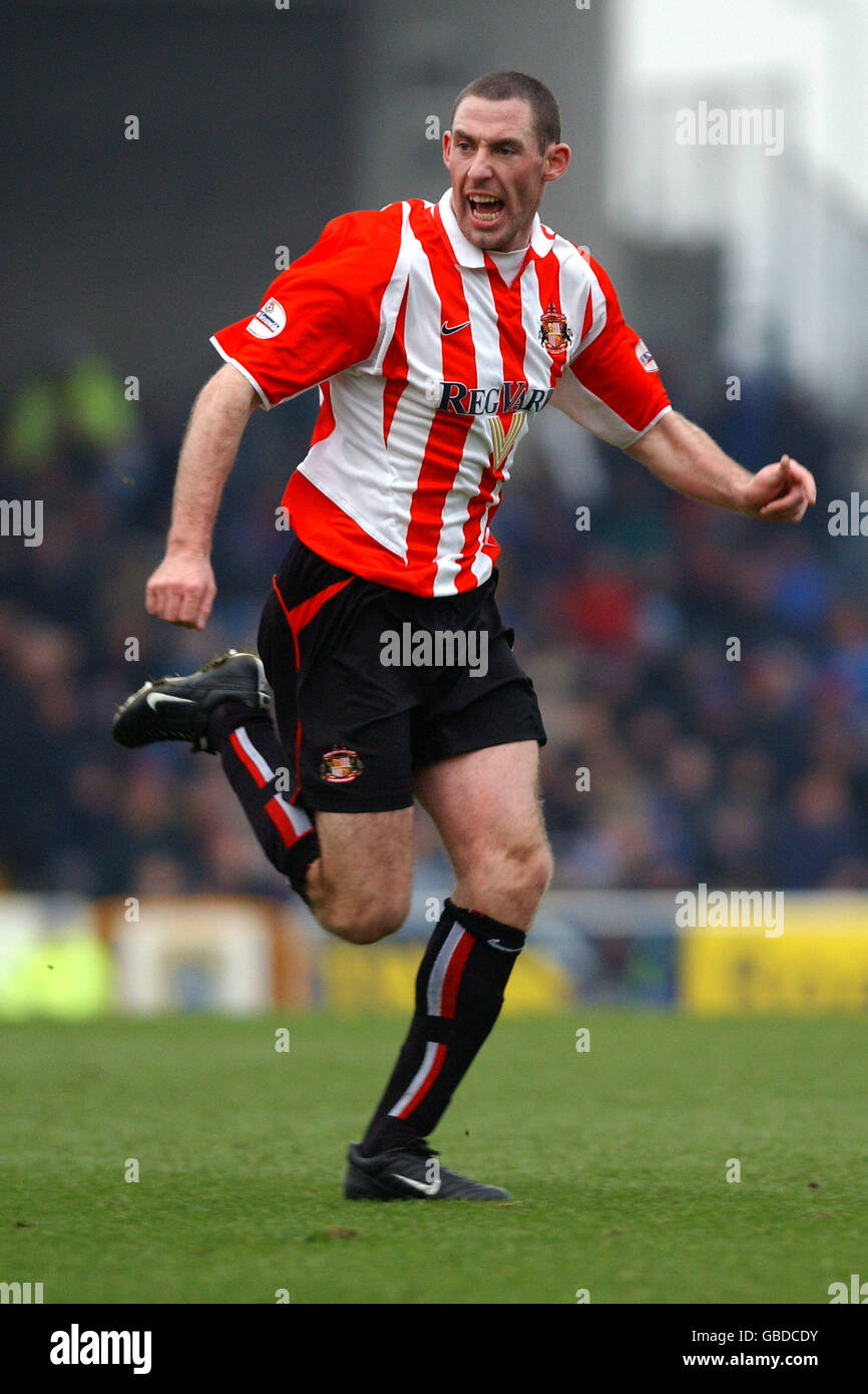 Football - Nationwide League Division One - Cardiff City / Sunderland. Stephen Wright, Sunderland Banque D'Images