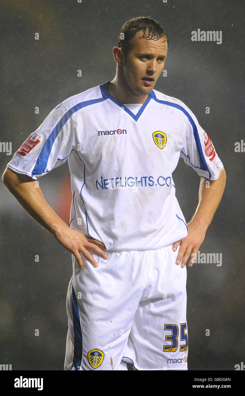 Football - Coca-Cola football League One - Leeds United v Millwall - Elland Road.Lee trundle, Leeds United Banque D'Images