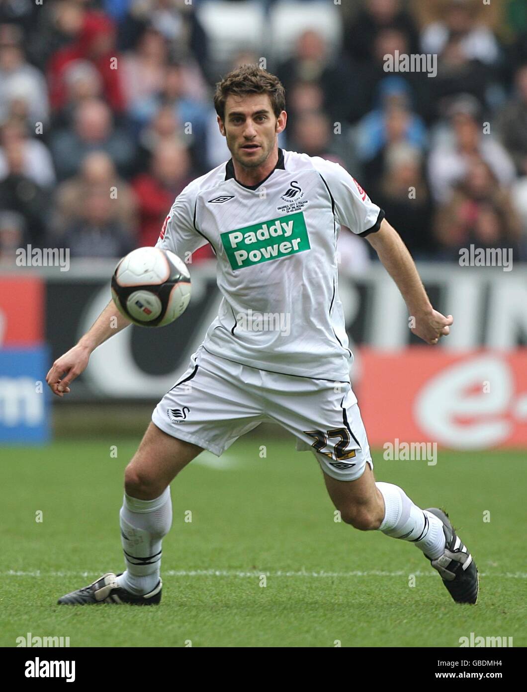 Football - FA Cup - Cinquième tour - Swansea City v Fulham - Liberty Stadium.Angel Rangel, Swansea City Banque D'Images