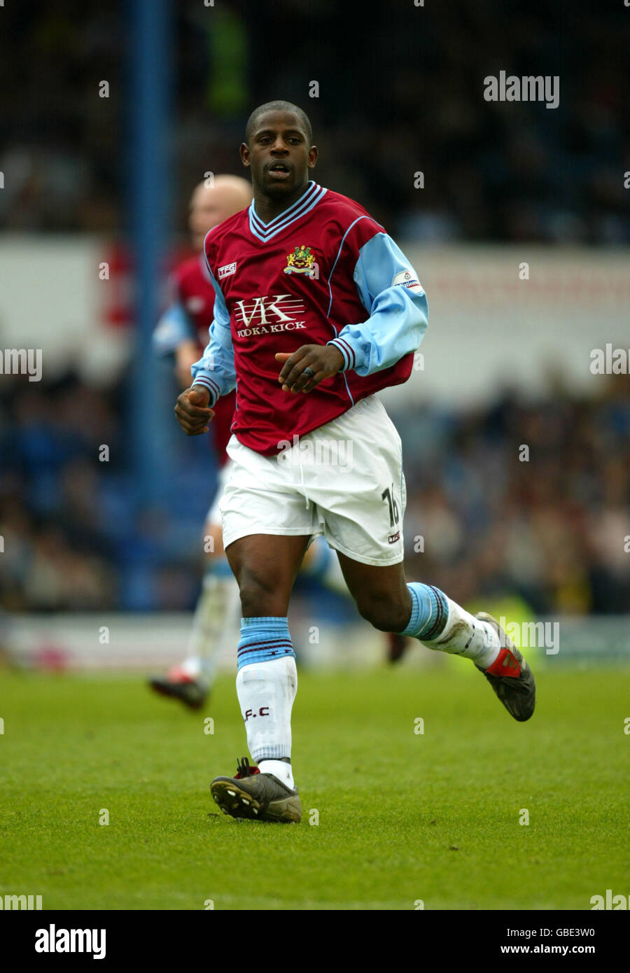 Football - Nationwide League Division One - Cardiff City / Burnley. Lenny Johnrose de Burnley Banque D'Images