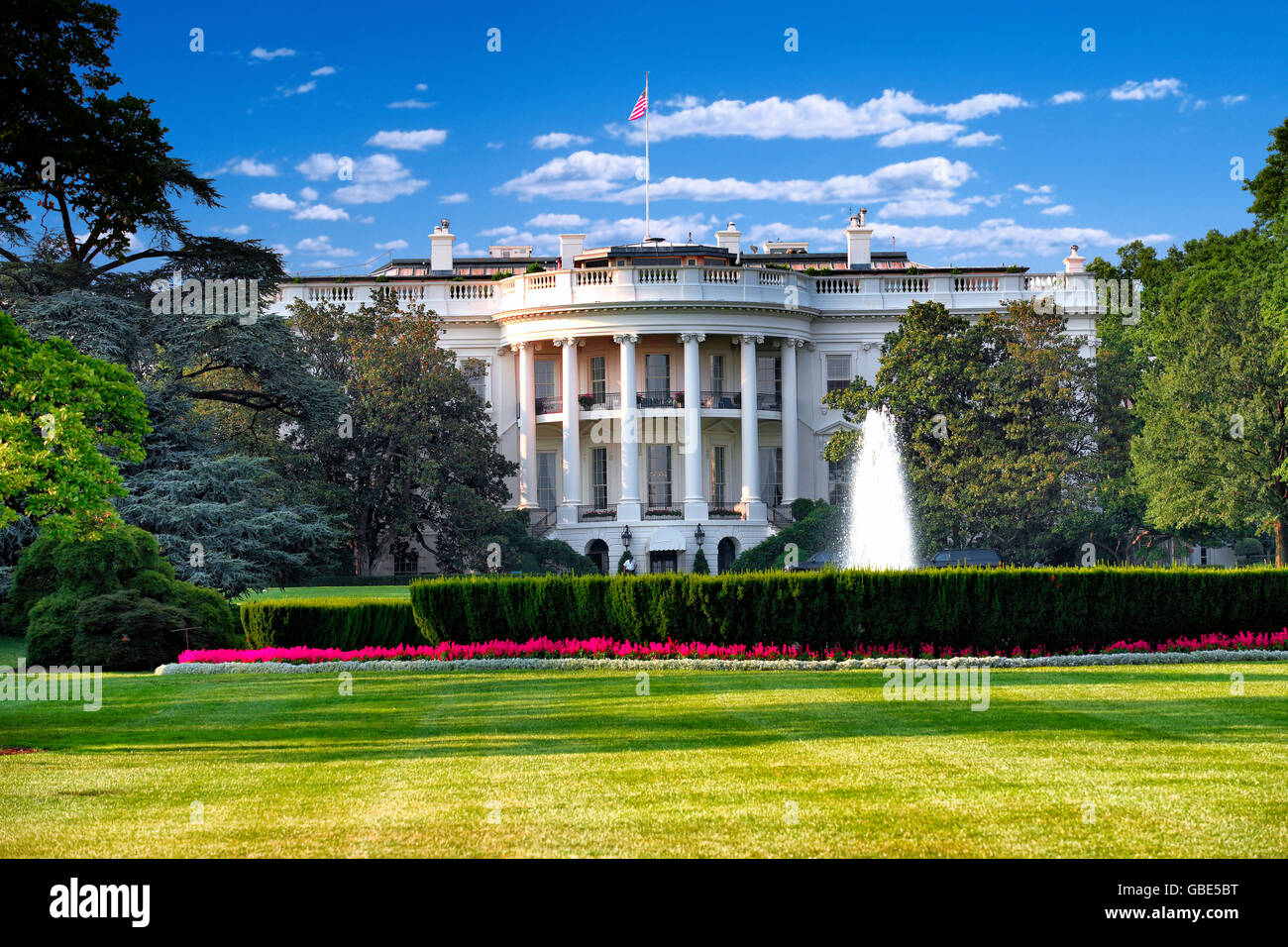La Maison Blanche à Washington DC Banque D'Images