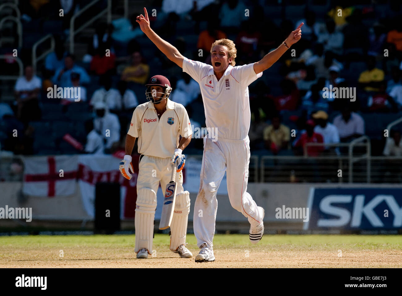 Cricket - Premier Test - Jour 3 - West Indies v Angleterre - Sabina - Kingston - Jamaïque Banque D'Images
