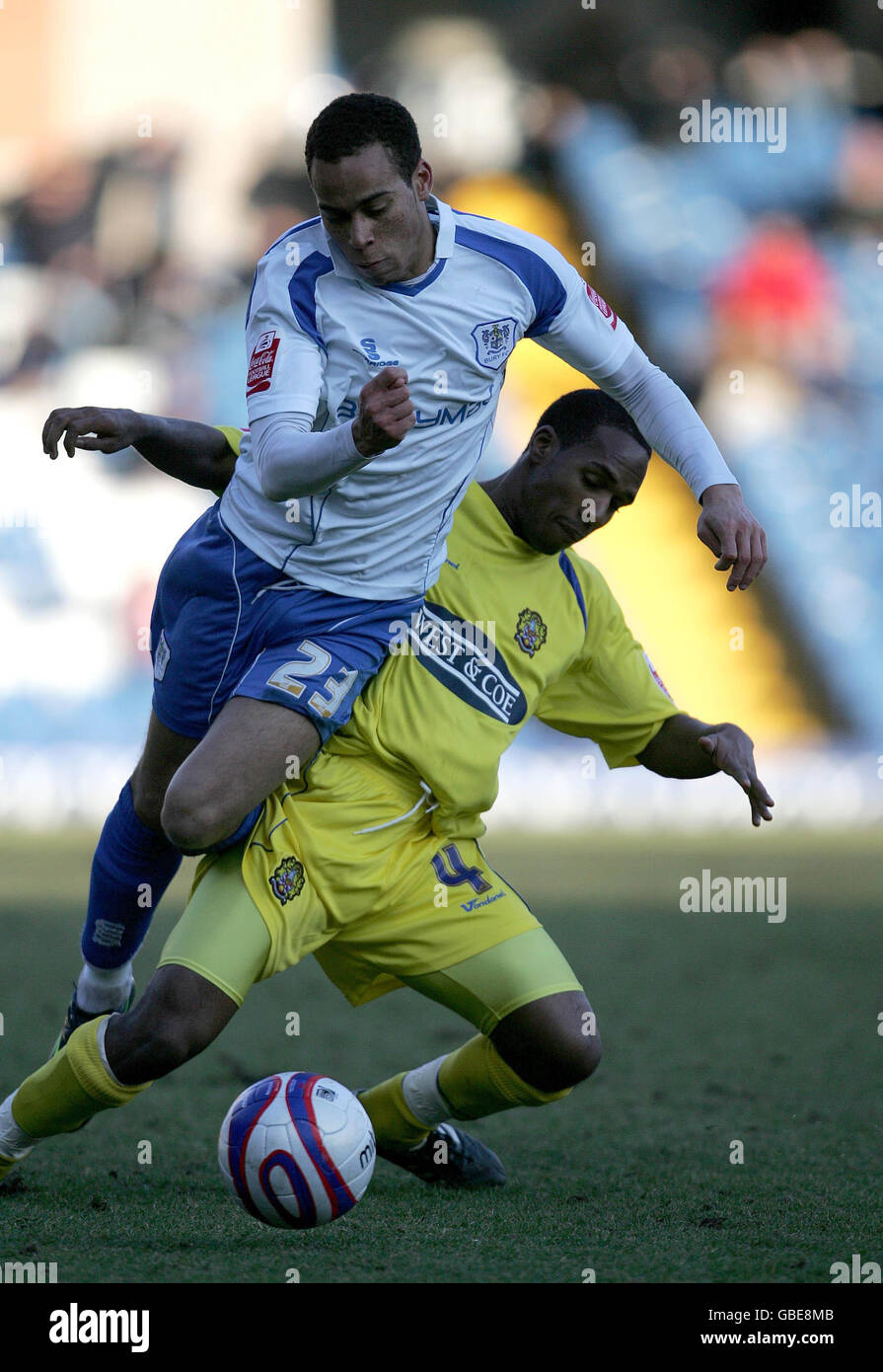 La Ligue de football Coca-Cola - Deux - Bury v Dagenham et Redbridge - Domaine La Lane Banque D'Images