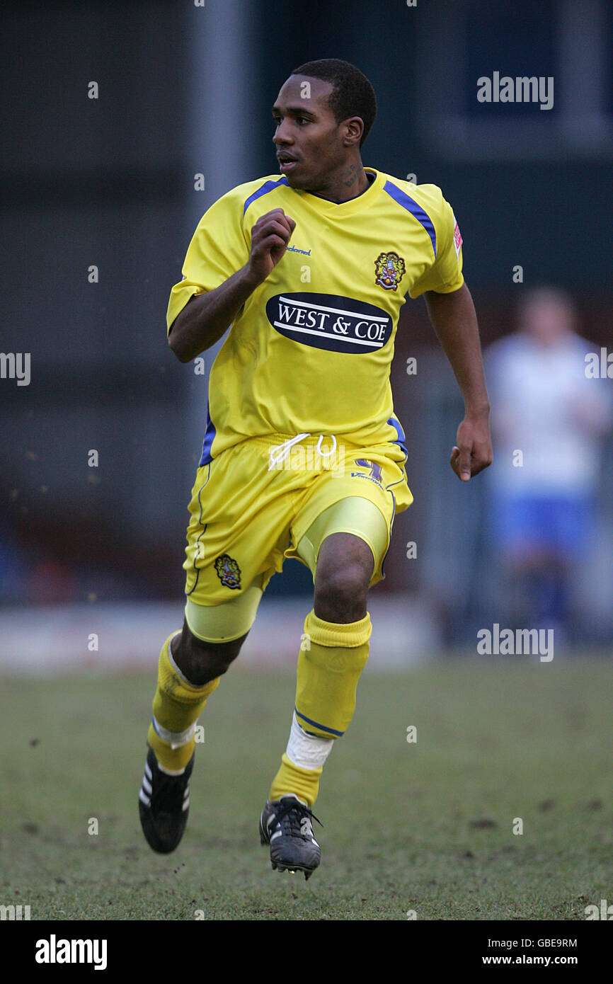 La Ligue de football Coca-Cola - Deux - Bury v Dagenham et Redbridge - Domaine La Lane Banque D'Images