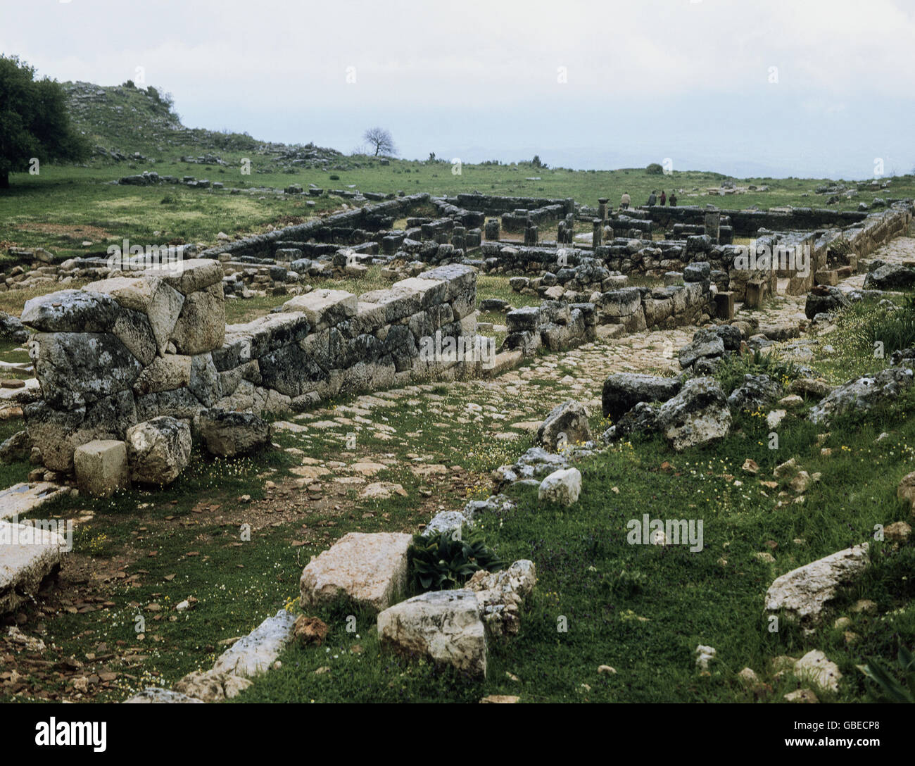 Géographie / Voyage, Grèce, ruines antiques de Cassope, côte ouest dans le sud de Parga, vers 1990, droits additionnels-Clearences-non disponible Banque D'Images