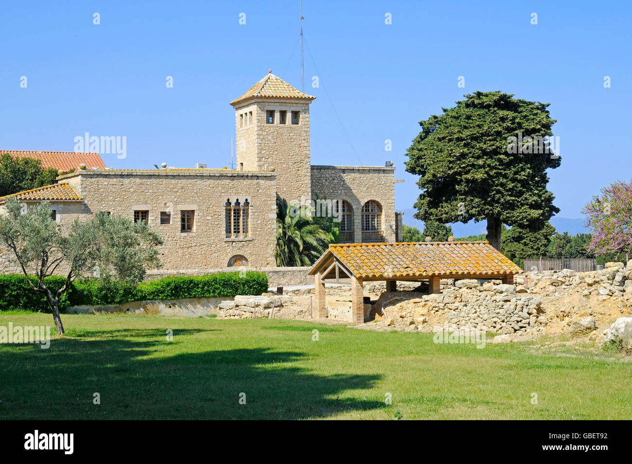 Ruinas de Empuries, excavation, ruines, musée, l'Escala, Costa Brava, Catalogne, Espagne / Ruinas de Ampurias Banque D'Images