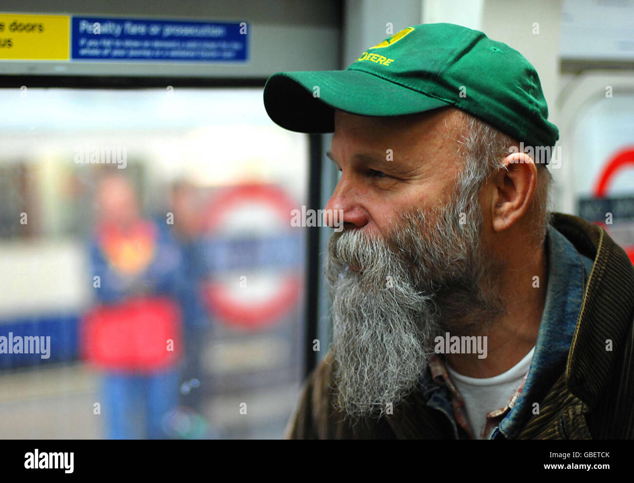 Seasick Steve - Arts de Londres Banque D'Images