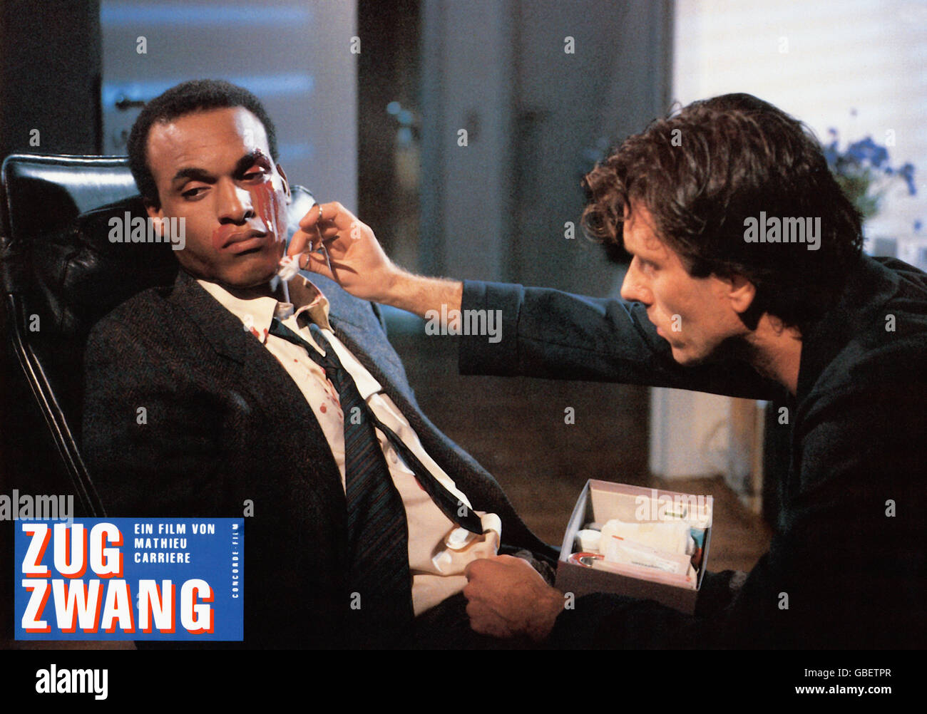 Zugzwang, alias : Fool's Mate, Deutschland 1989, Regie : Mathieu Carriere, acteurs : Michael Marwitz (156) Banque D'Images