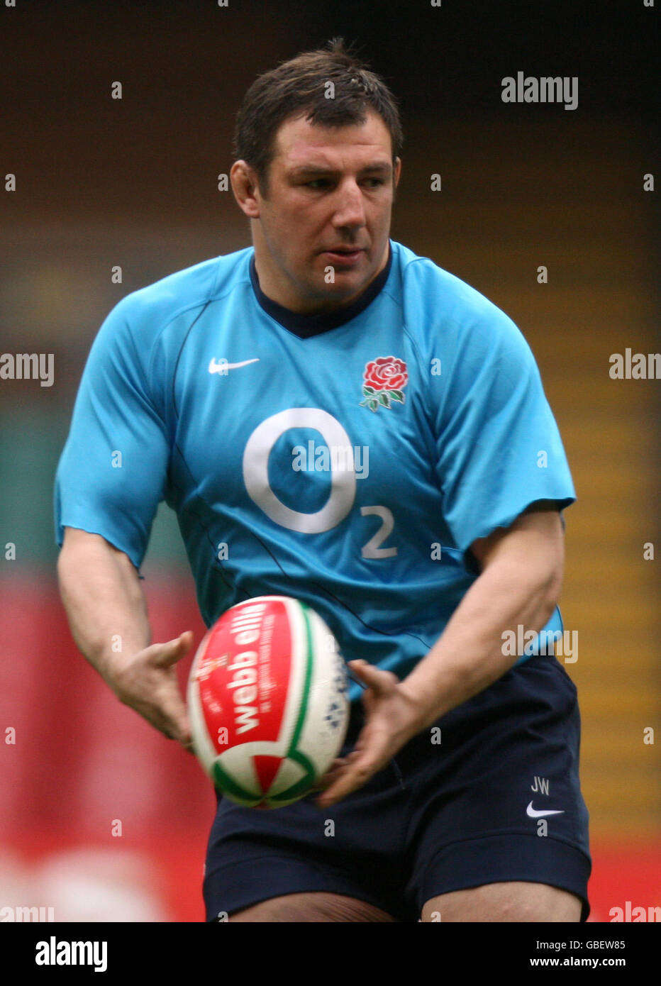 Rugby Union - France Session de formation - Millennium Stadium Banque D'Images