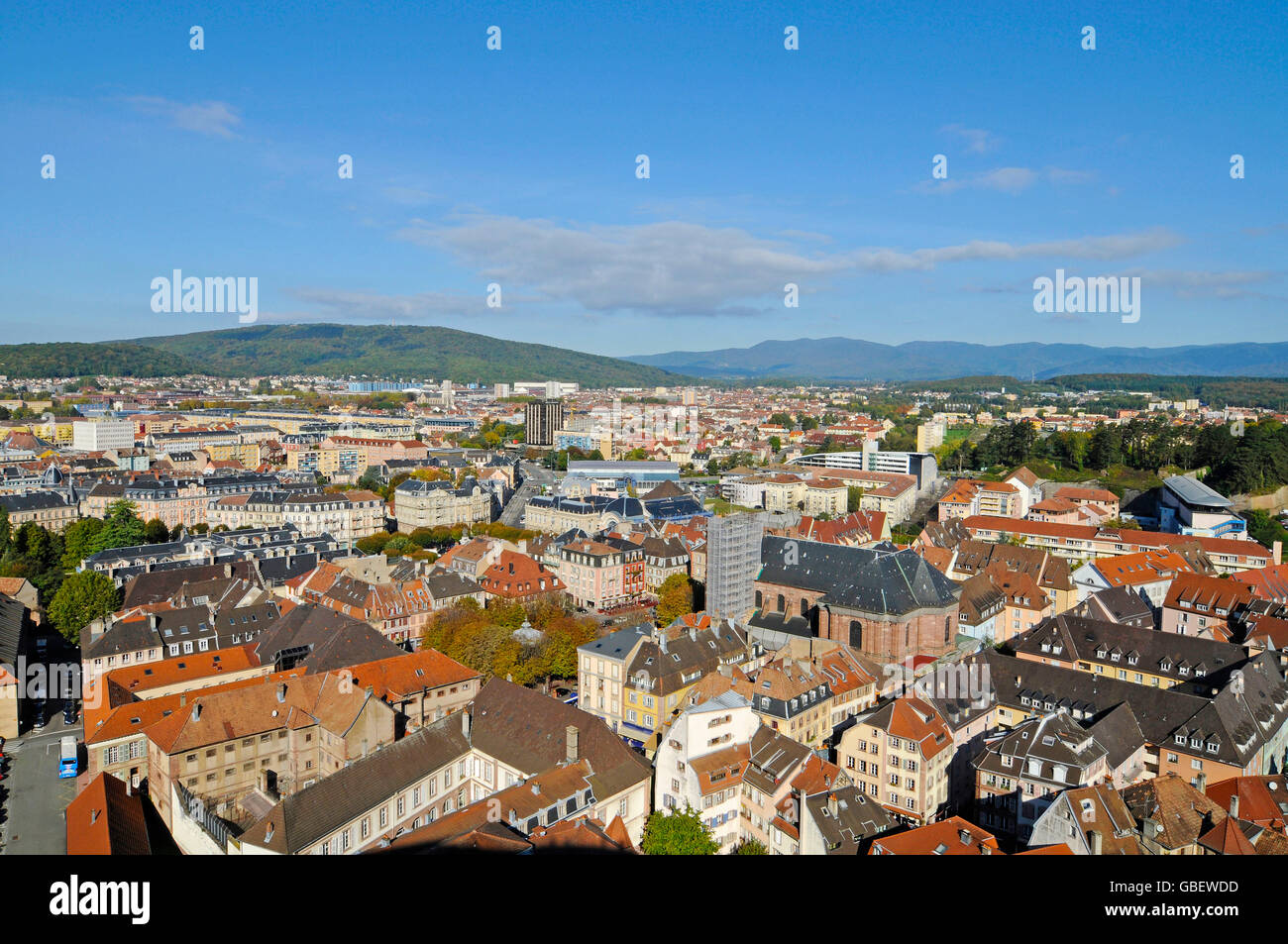 Belfort, Territoire de Belfort, Franche-Comté, France Banque D'Images