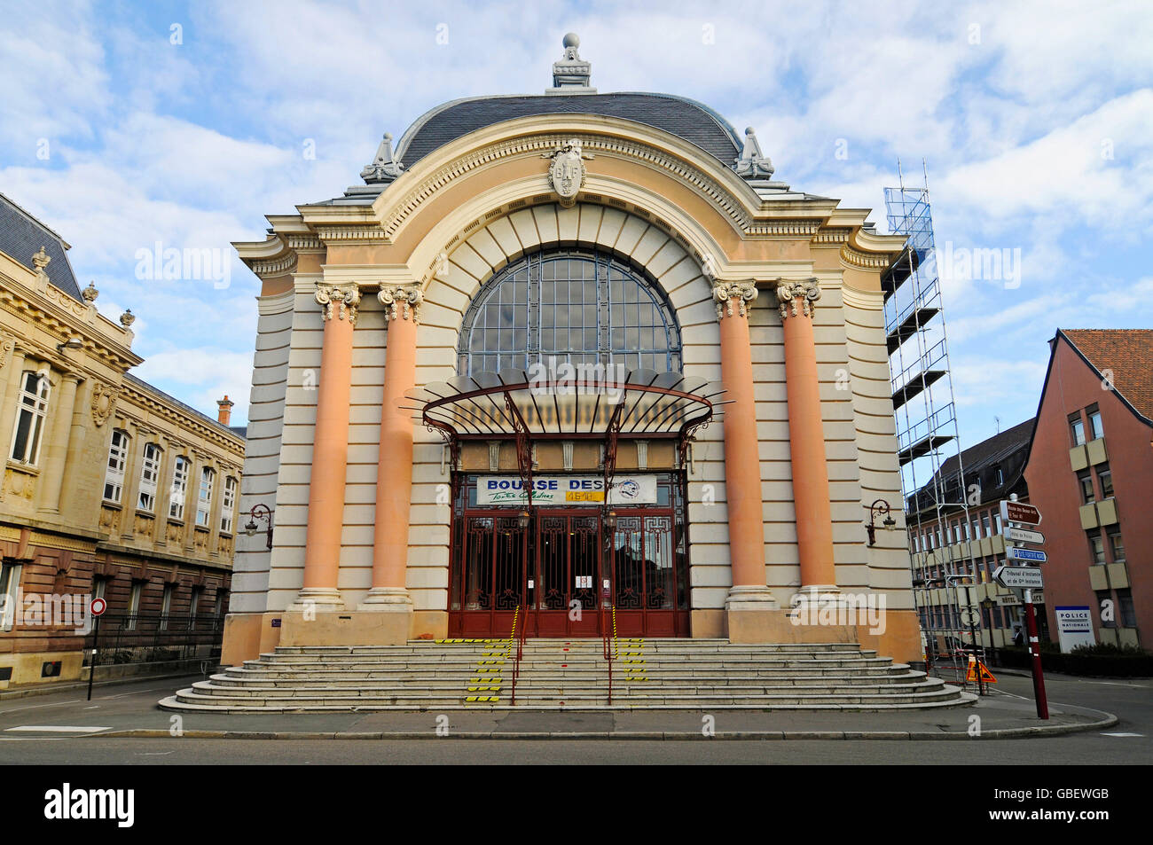 Theatre, Belfort, Territoire de Belfort, Franche-Comté, France Banque D'Images