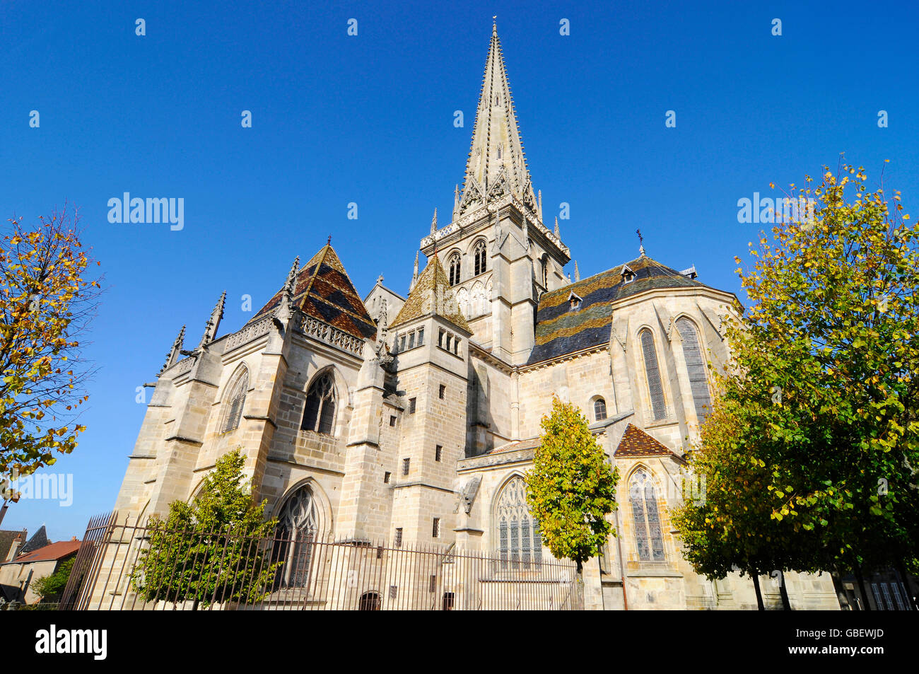 Cathédrale Saint-Lazare, Autun, Saône-et-Loire, Bourgogne, France / Bourgogne Banque D'Images