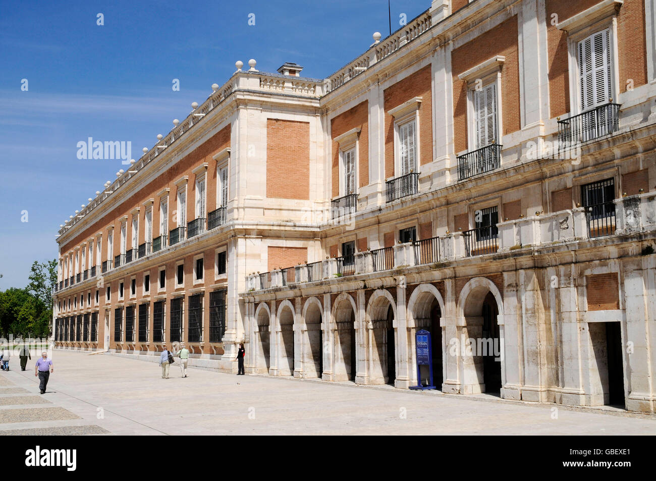 Le Palacio Real, le Palais Royal, Aranjuez, Madrid, Espagne Banque D'Images