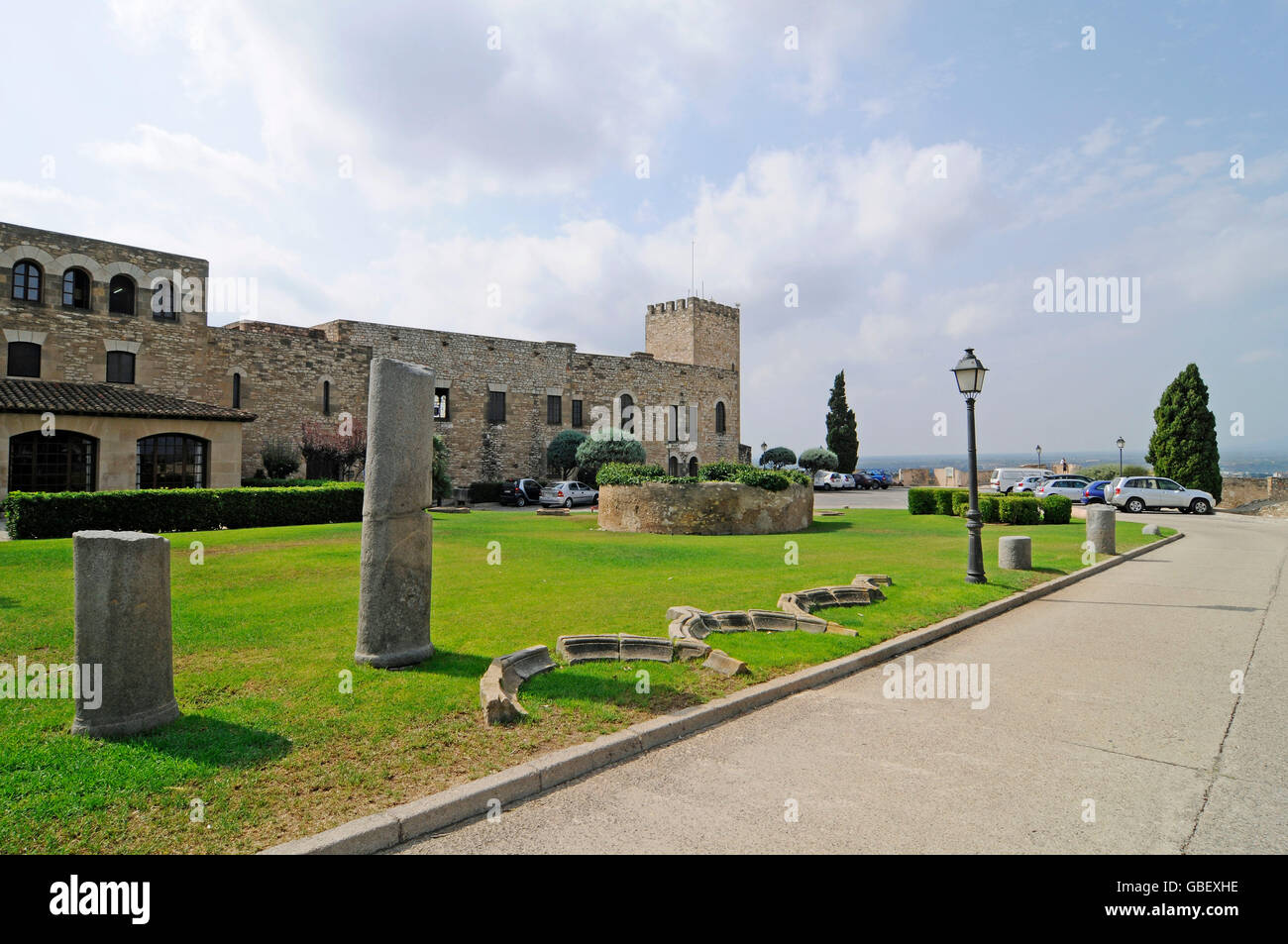 Castell de la Suda, château, Parador, hotel, Tortosa, province Tarragone, Catalogne, Espagne Banque D'Images