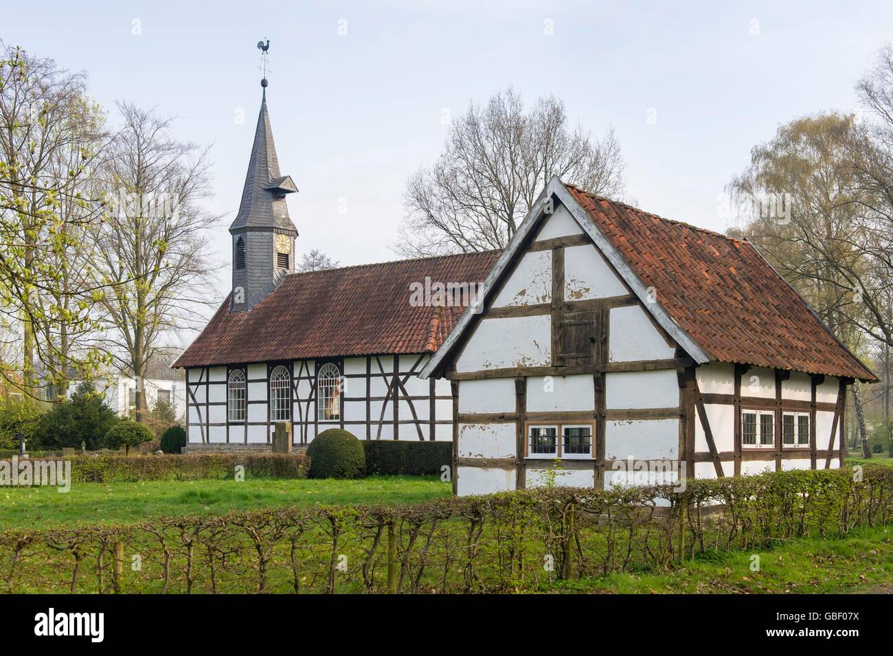 Museumsdorf Cloppenburg, Oldenburger Muensterland, Niedersachsen, Deutschland Banque D'Images