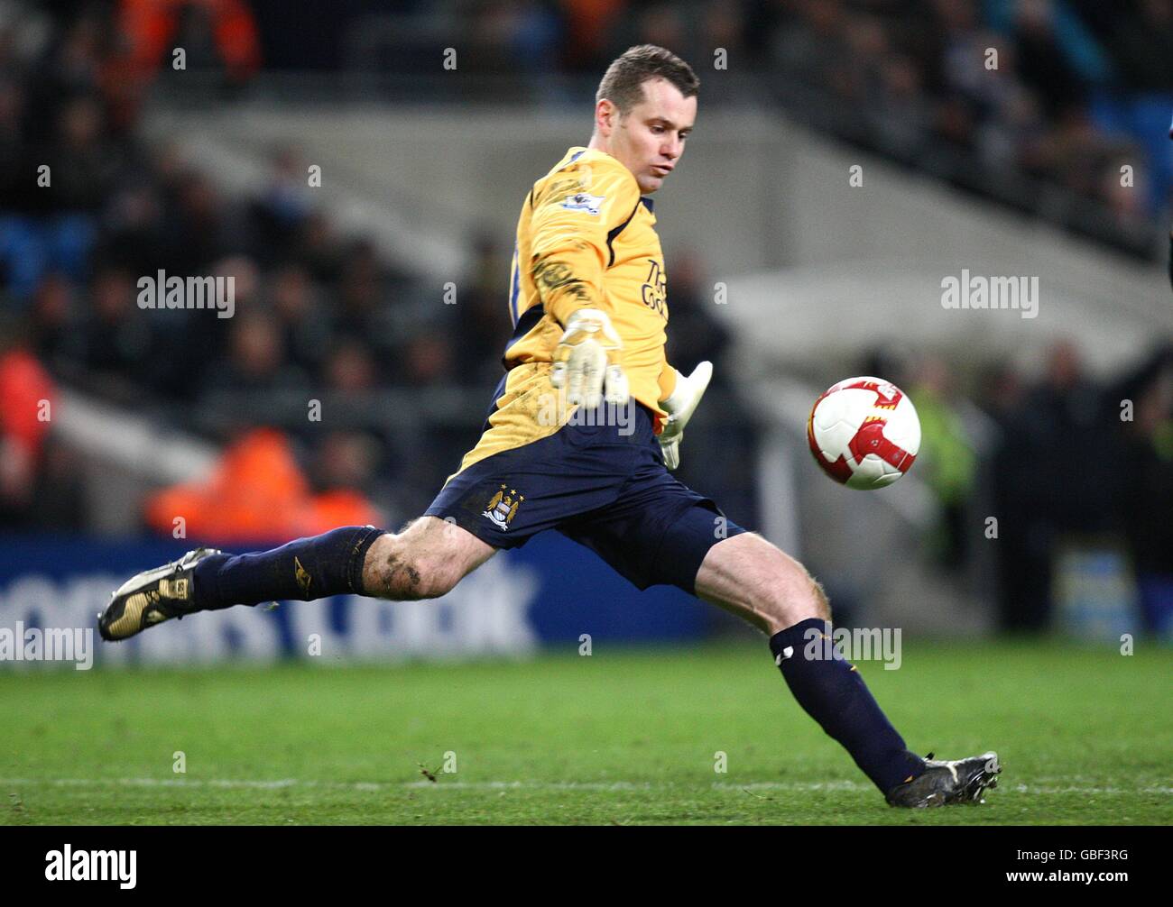 Soccer - Barclays Premier League - Aston Villa v Manchester City - City of Manchester Stadium Banque D'Images