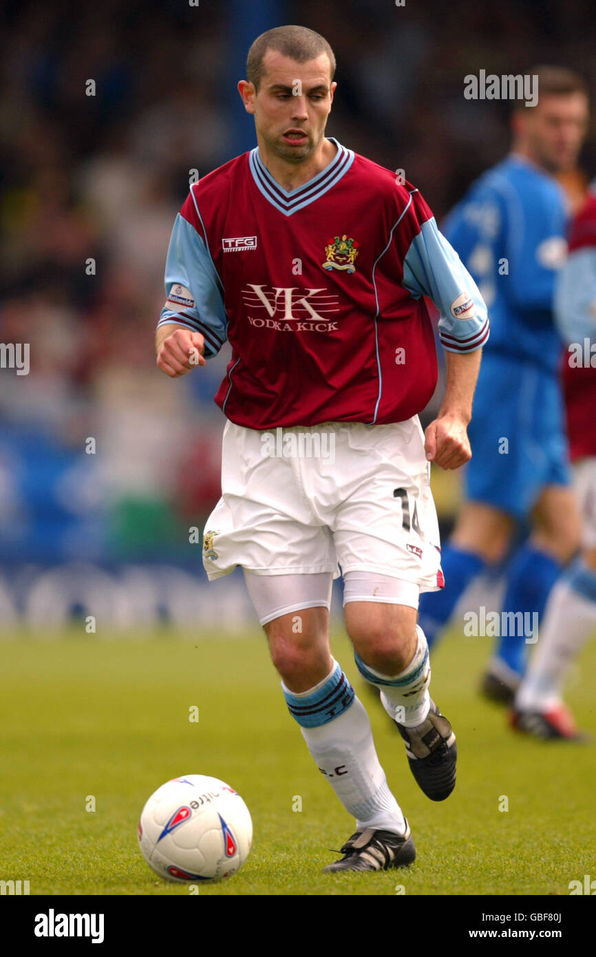 Football - Nationwide League Division One - Cardiff City / Burnley. Mark McGregor, Burnley Banque D'Images