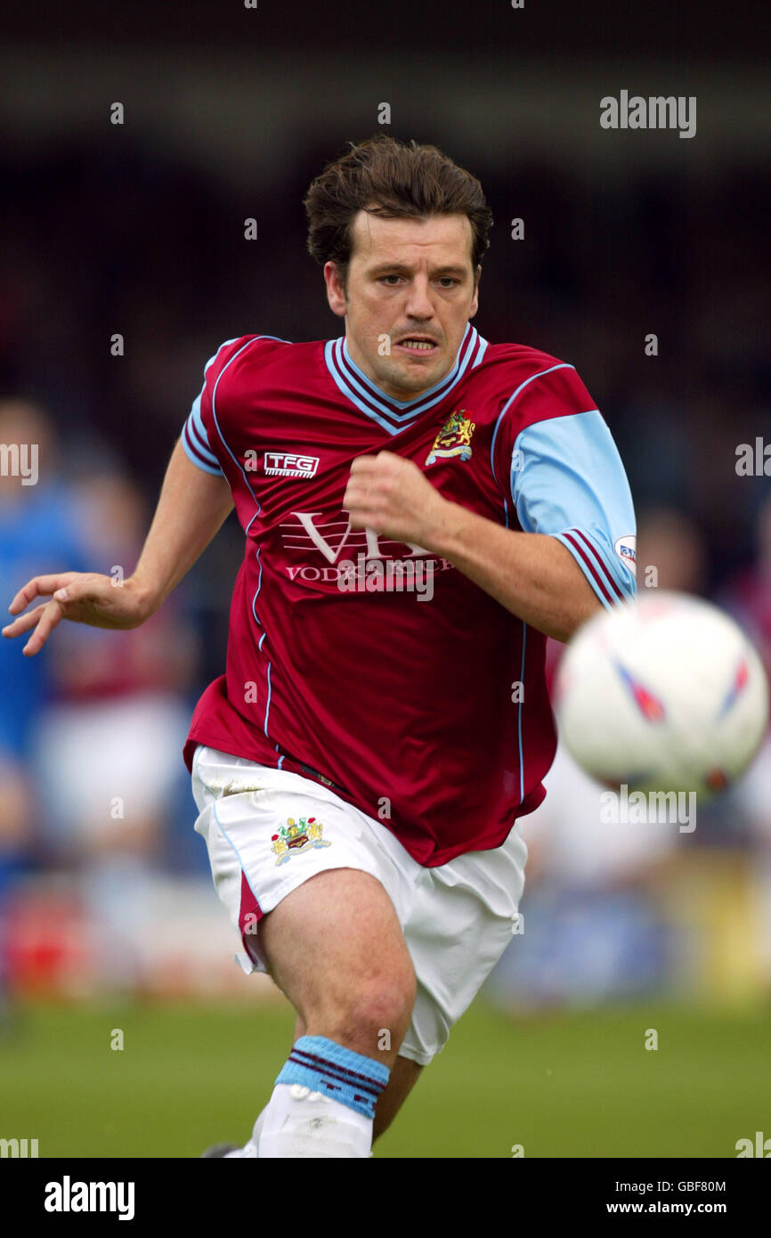 Football - Nationwide League Division One - Cardiff City / Burnley. Robbie Blake, Burnley Banque D'Images