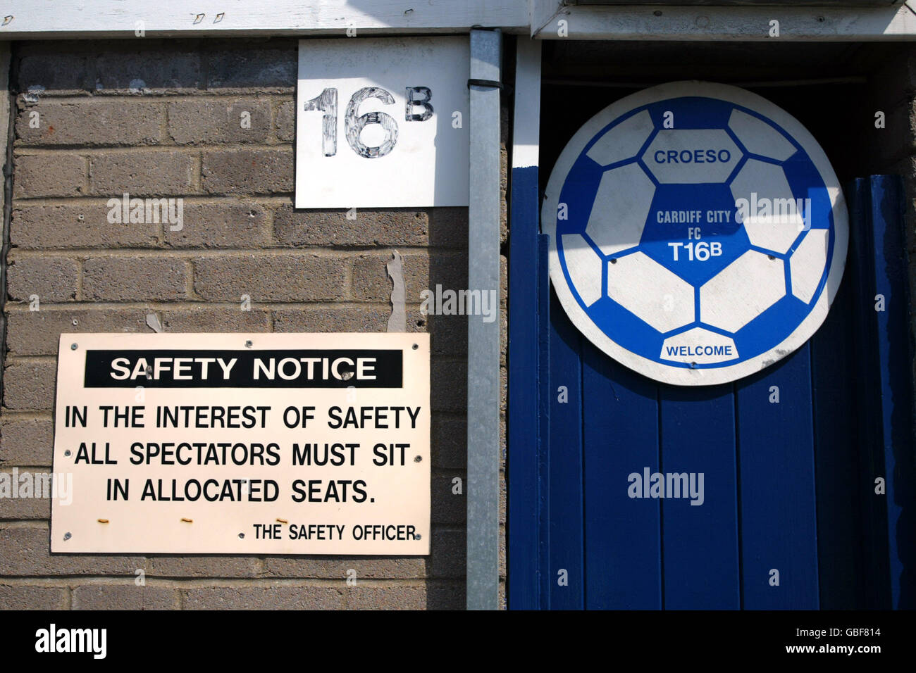 Football - Nationwide League Division One - Cardiff City / Burnley. Ninian Park, stade de Cardiff City Banque D'Images