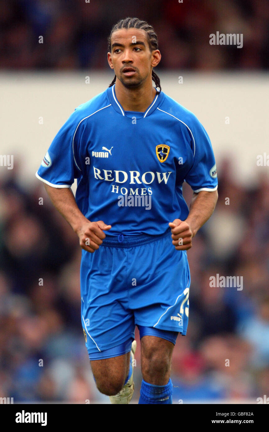 Football - Nationwide League Division One - Cardiff City / Burnley. Richard Langley, Cardiff Banque D'Images