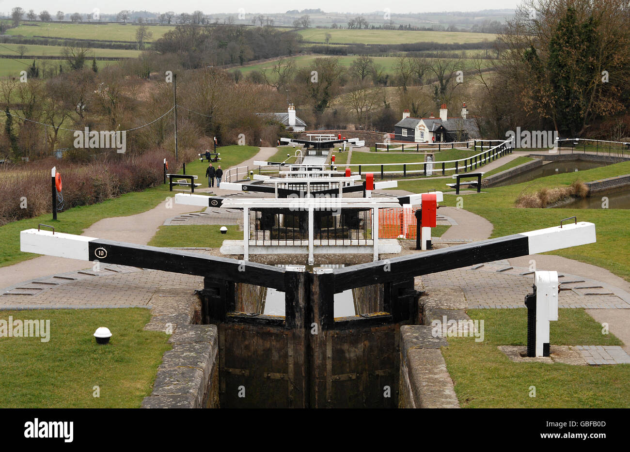 Stock Général - Foxton Locks, Leicestershire Banque D'Images