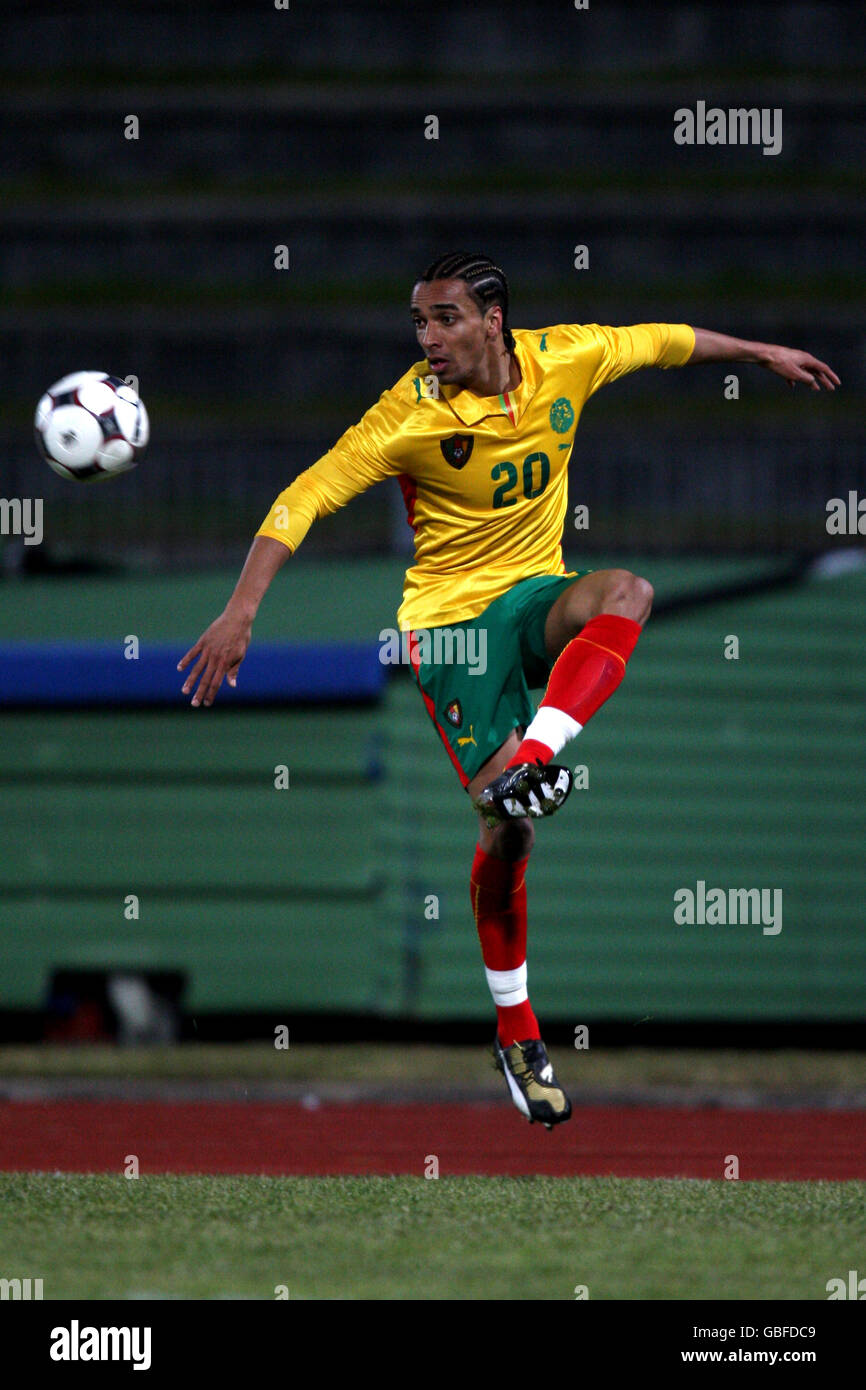 Football - match amical - Cameroun Guinée v - Stade Robert Bobin Banque D'Images