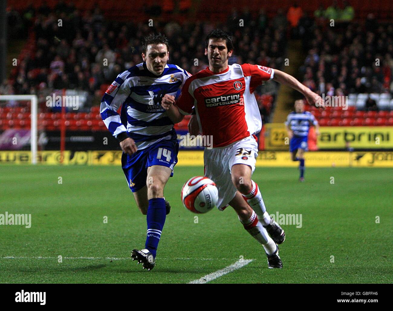 Soccer - Coca-Cola Football League Championship - Charlton Athletic v Doncaster Rovers - La Vallée Banque D'Images