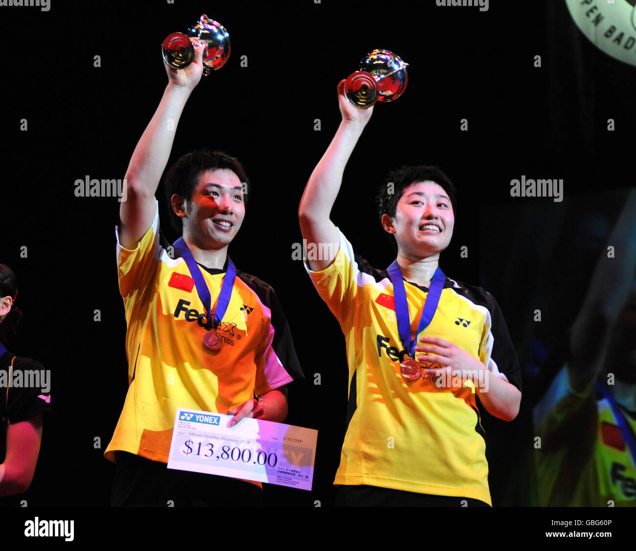 - Badminton Yonex All England Open Championships 2009 - National Indoor Arena Banque D'Images