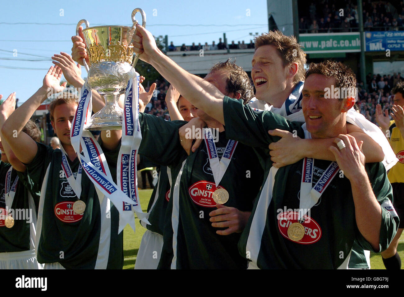 Soccer - Division de la Ligue nationale deux - Plymouth Argyle v Colchester United Banque D'Images