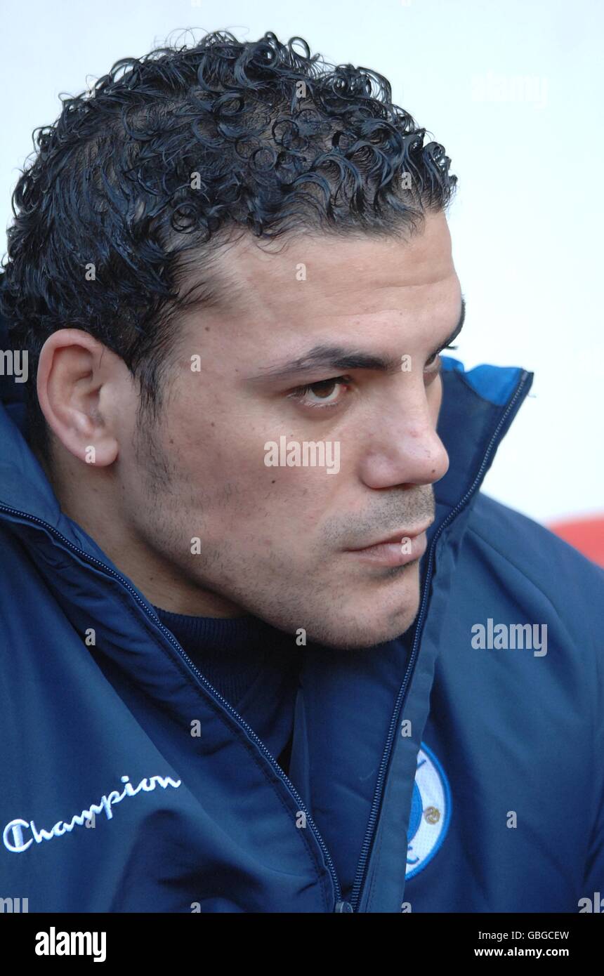 Football - Barclays Premier League - Sunderland / Wigan Athletic - Stade de lumière.AMR Zaki, Wigan Athletic Banque D'Images