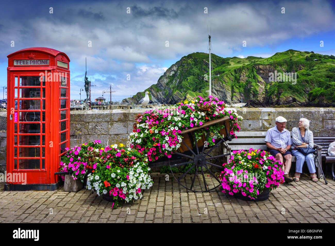 Ilfracombe Banque D'Images