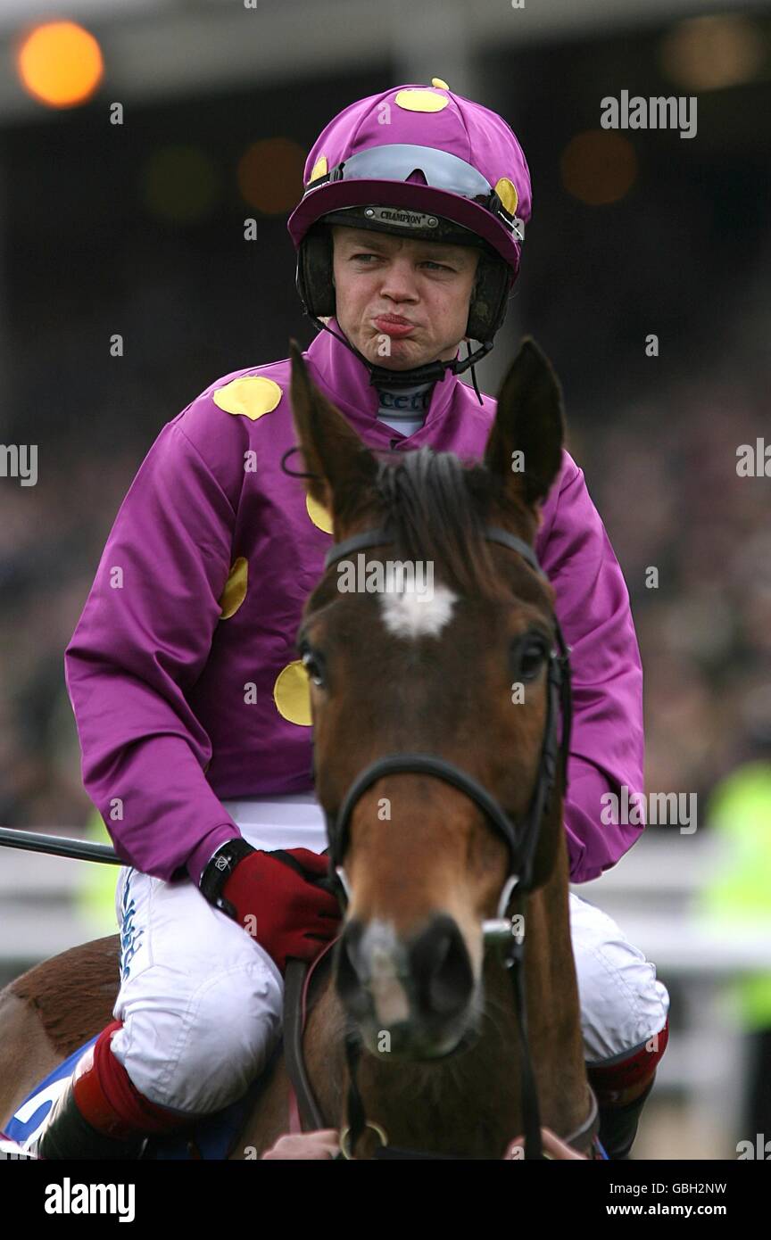 Big Zeb monté par Robert Thornton aller à la poste avant À la reine Chase  mère Championne des fêtes de saison Photo Stock - Alamy