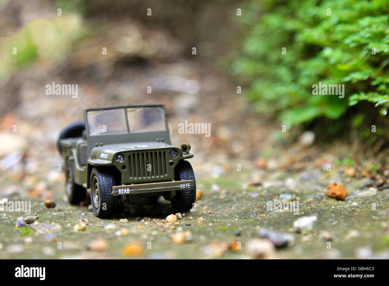 Willys 1:32 City Cruiser Jeep Voiture modèle moulé Banque D'Images