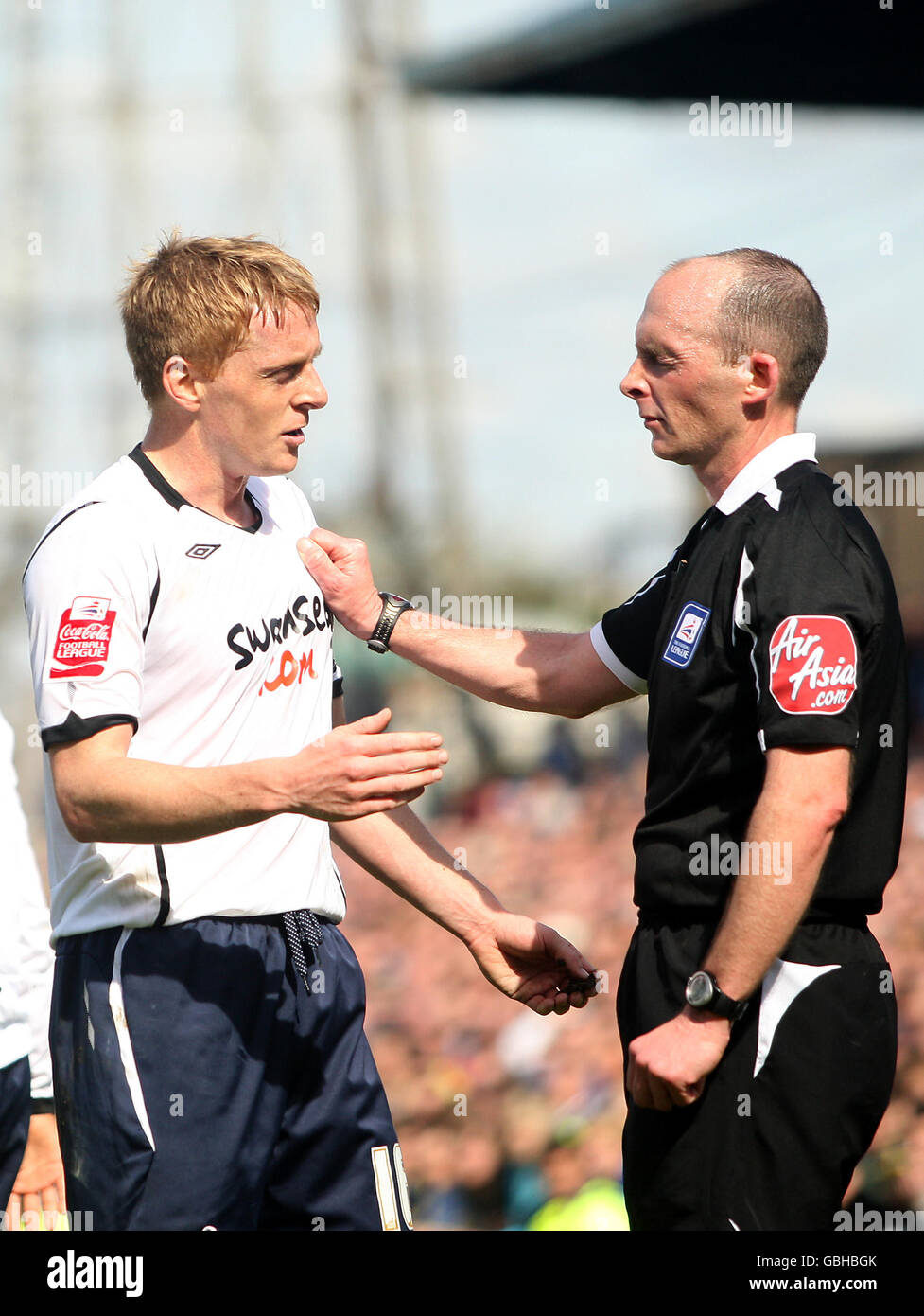 Soccer - Coca-Cola Football League Championship - Cardiff City v Swansea City - Ninian Park Banque D'Images