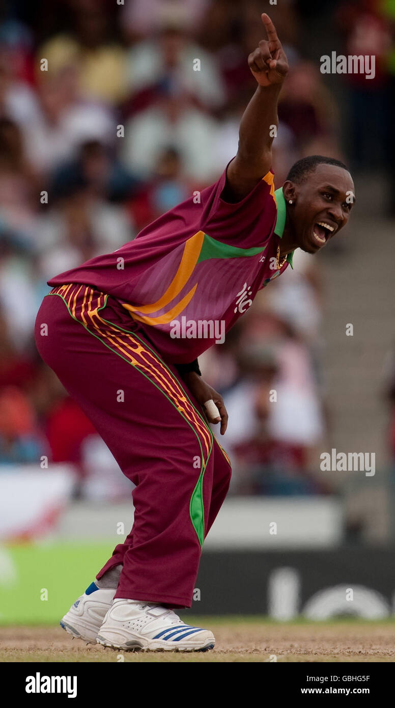 Cricket - Troisième jour International - Antilles v Angleterre - Kensington Oval Banque D'Images