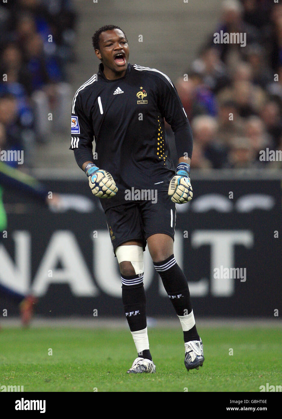 Football - FIFA World Cup 2010 - tour de qualification - Groupe 7 - France / Lituanie - Stade de France Banque D'Images