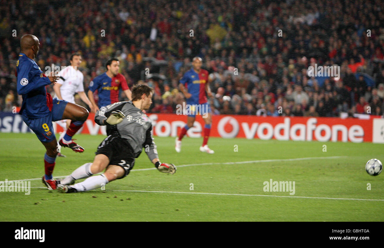 Football - Ligue des Champions - Quart de finale - Première étape - Barcelone v Bayern Munich - Estadio Nou Camp Banque D'Images