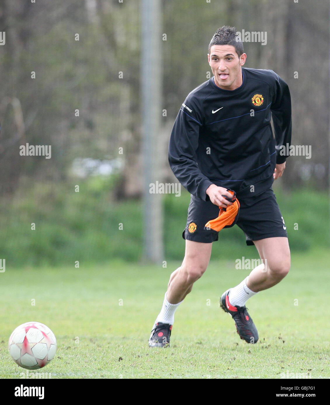 Football - Manchester United Session de formation - Terrain d'entraînement de Carrington Banque D'Images