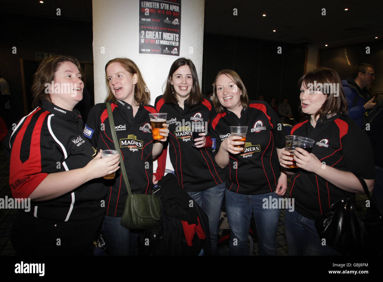 Rugby Union - la Magners League - Edinburgh v Cardiff Blues - Murrayfield Banque D'Images