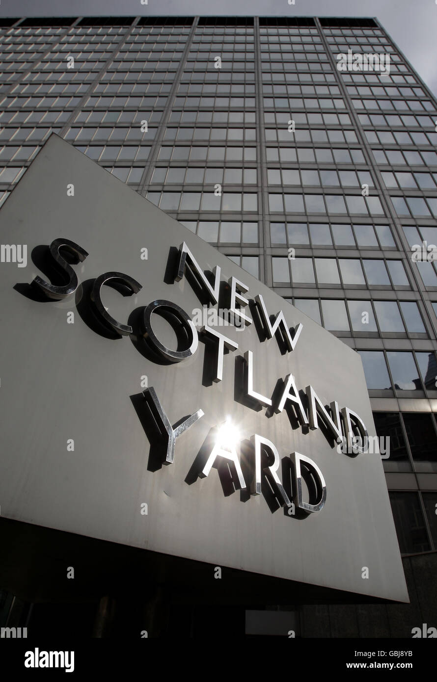 New Scotland Yard Banque D'Images