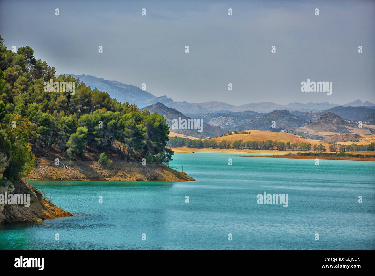 Eaux claires Banque D'Images