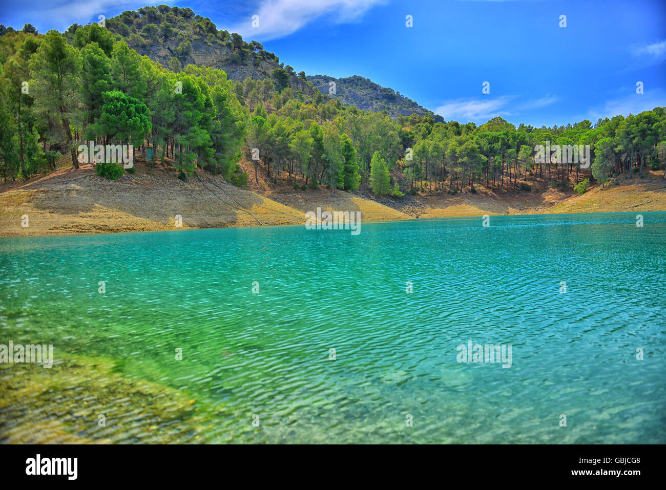 Le lac Banque D'Images
