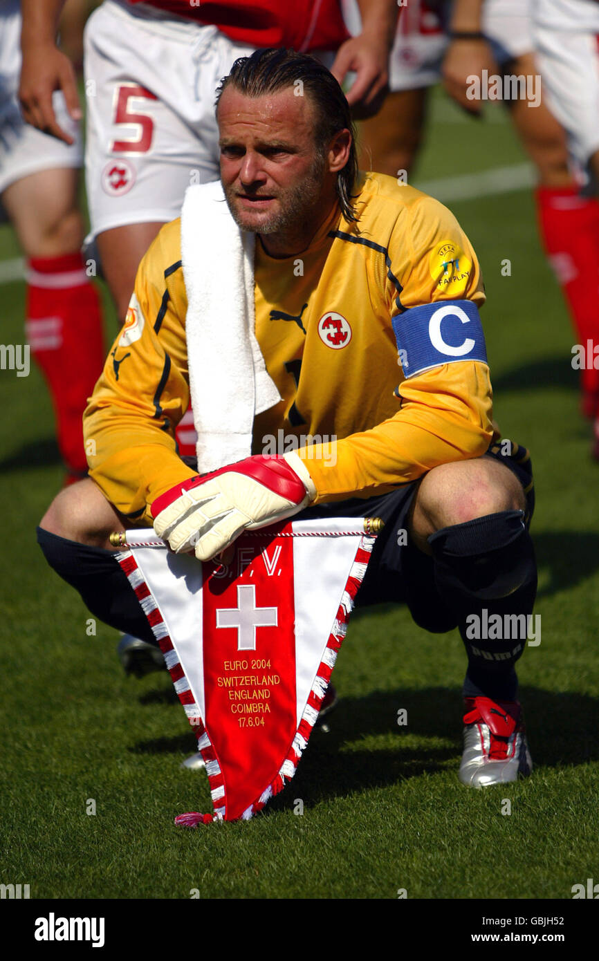 Soccer - Championnat d'Europe de l'UEFA 2004 - Groupe B - Angleterre v Suisse Banque D'Images