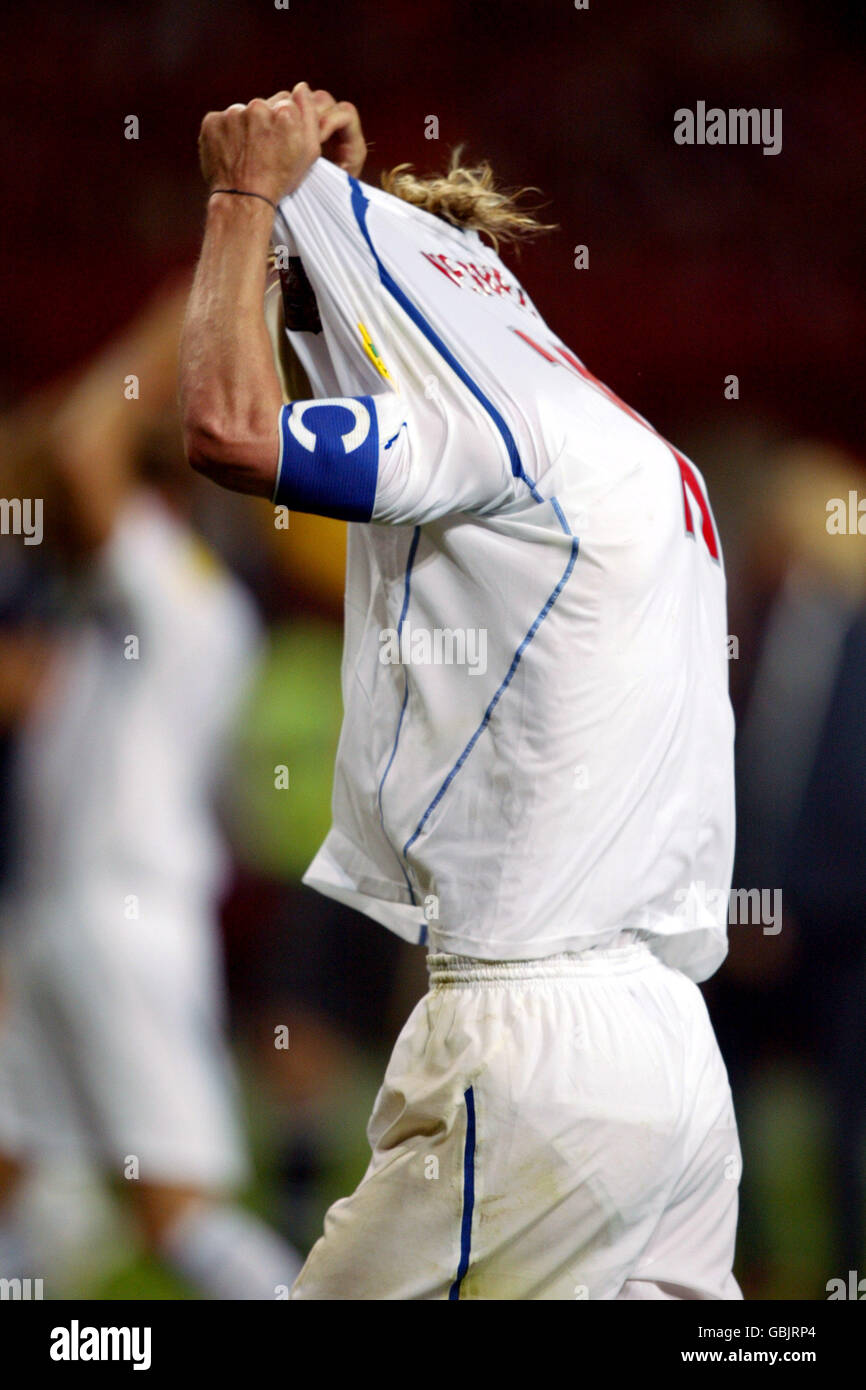 Soccer - Championnat d'Europe de l'UEFA 2004 - Groupe D - Holland / République Tchèque Banque D'Images
