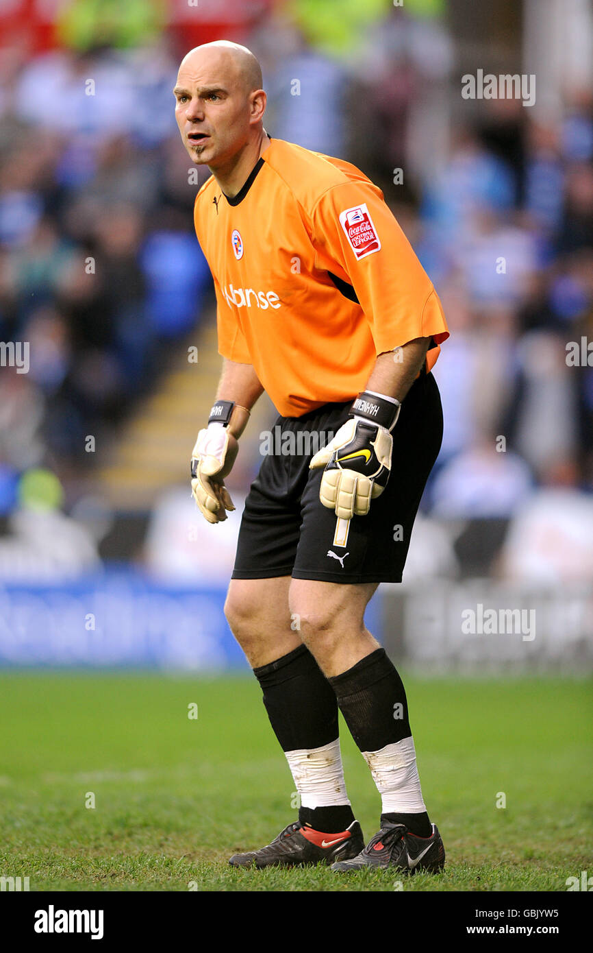 Soccer - Coca-Cola Football League Championship - Lecture v Sheffield United - Madejski Stadium Banque D'Images