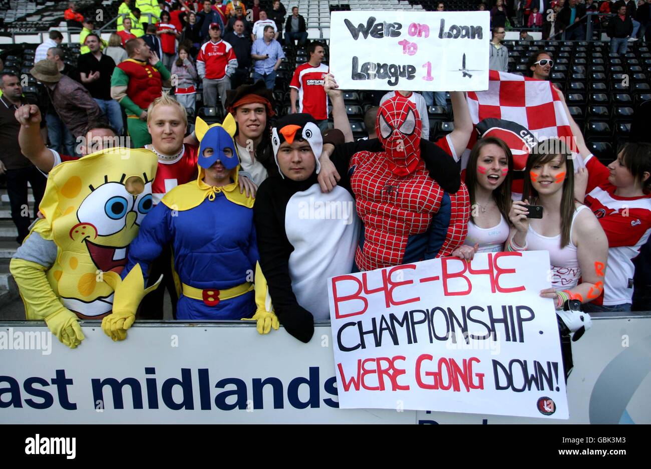 Soccer - Coca-Cola Football League Championship - Derby County v Charlton Athletic - Pride Park Banque D'Images