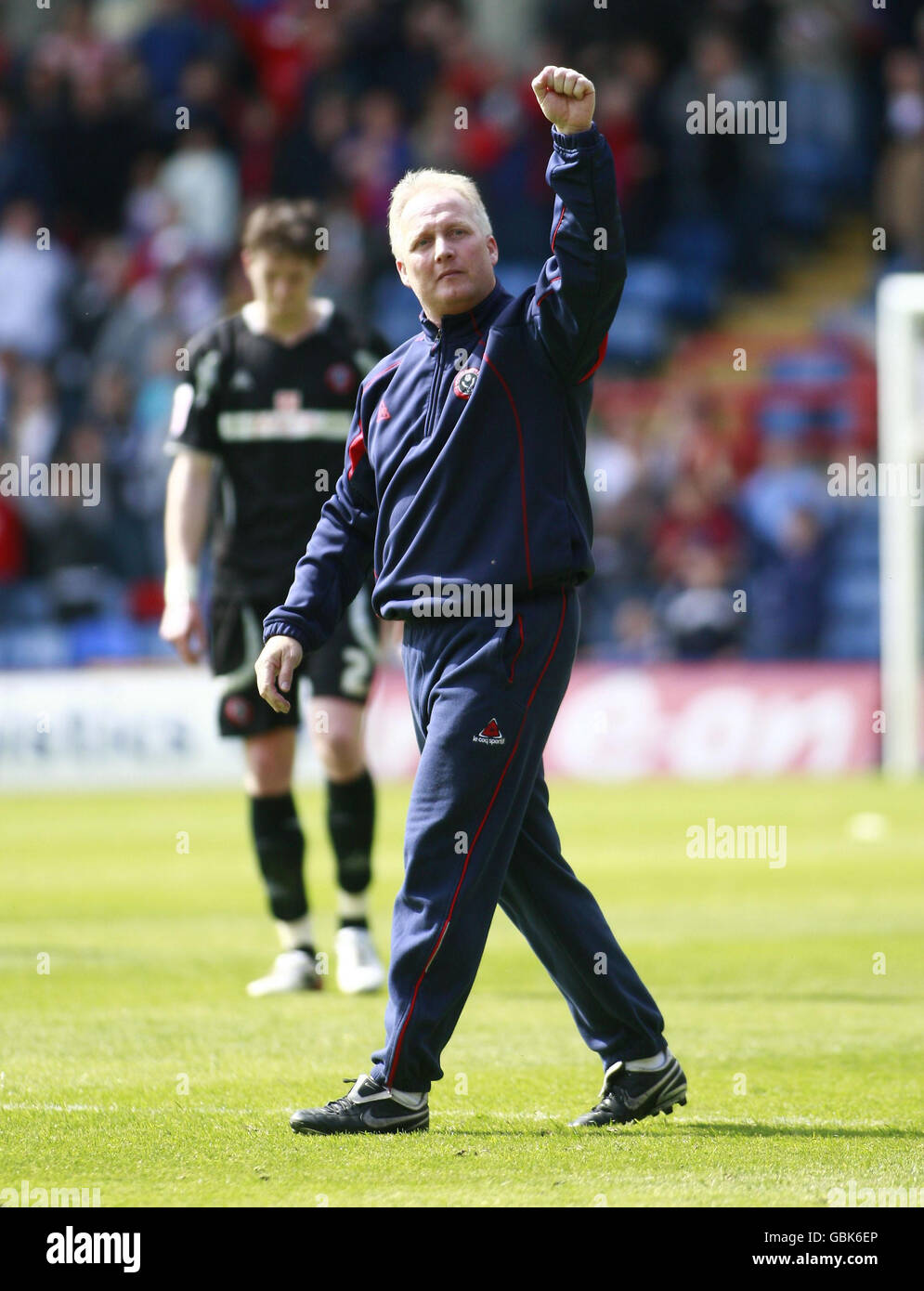 Soccer - Coca-Cola Football League Championship - Crystal Palace v Sheffield United - Selhust Park Banque D'Images