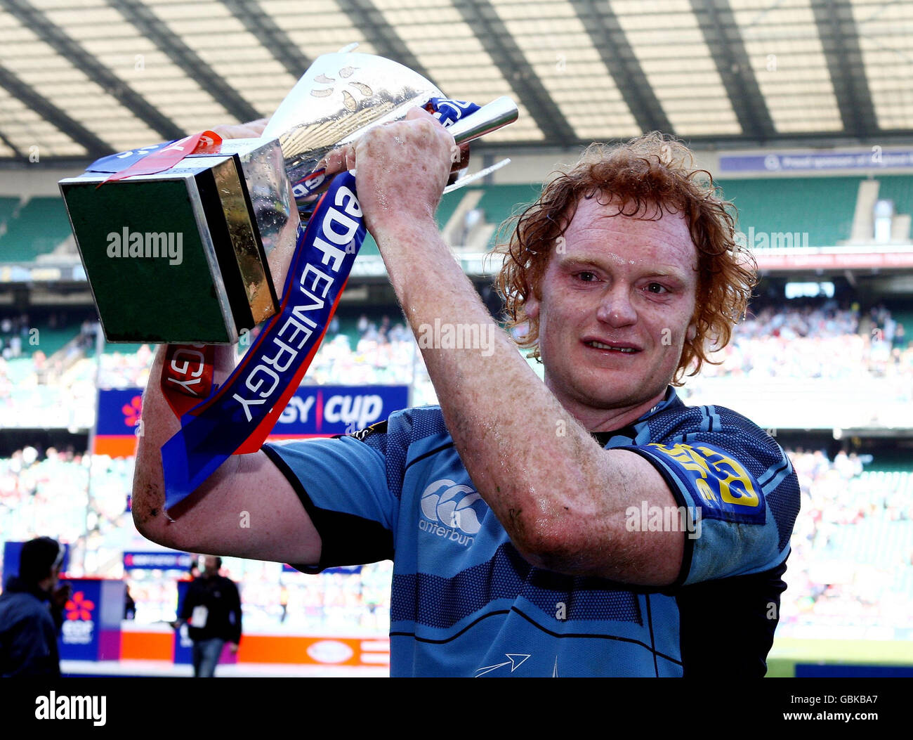 Rugby Union - EDF Energy Trophy Final - Gloucester v Cardiff Blues - Twickenham Banque D'Images