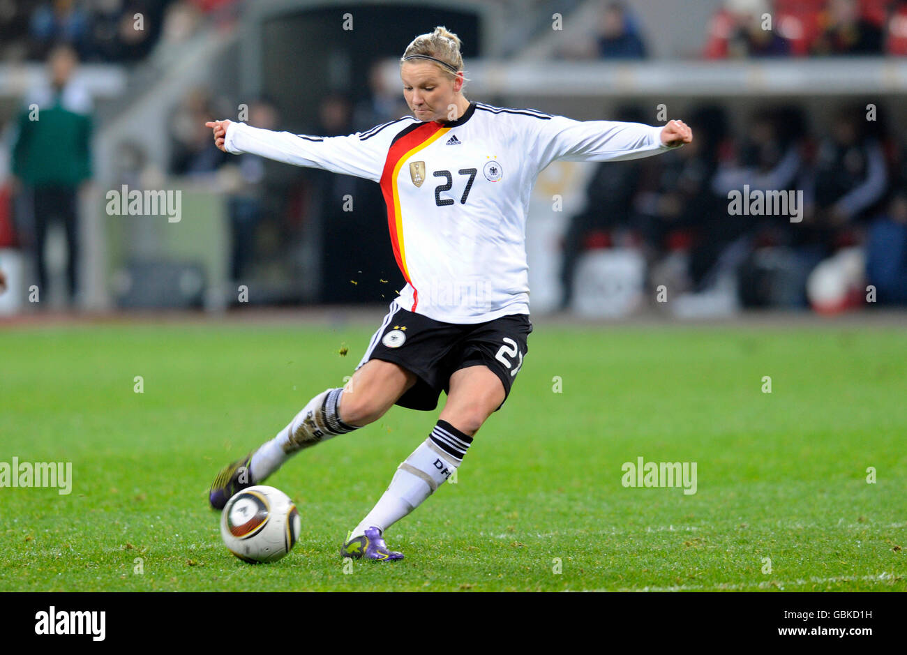 Alexander Popp, women's international match de football, Allemagne - Nigeria 8:0, BayArena, Leverkusen, Rhénanie du Nord-Westphalie Banque D'Images